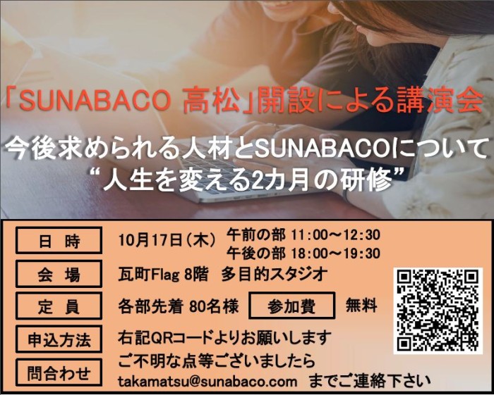 SUNABACOタイトル